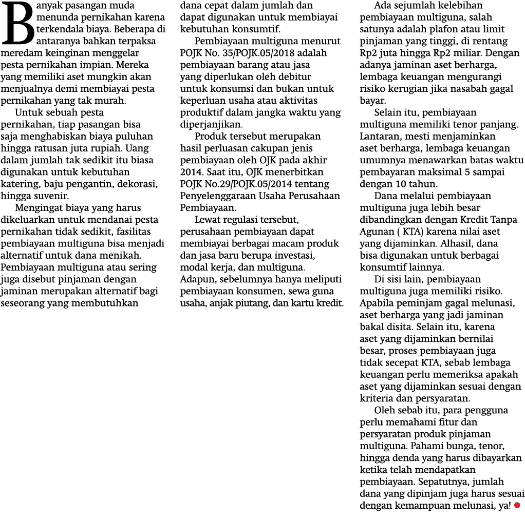 Banyak pasangan muda menunda pernikahan karena terkendala biaya  Beberapa di antaranya bahkan terpaksa meredam keingi   