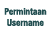 Permintaan Username