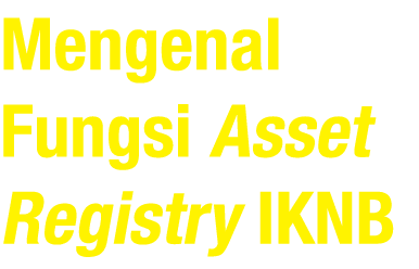 Mengenal Fungsi Asset Registry IKNB