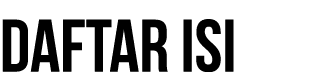 daftar isi