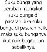 Suku bunga yang berubah mengikuti suku bunga di pasaran  Jika suku bunga di pasaran naik, maka suku bunganya ikut nai   