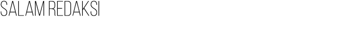 Salam Redaksi