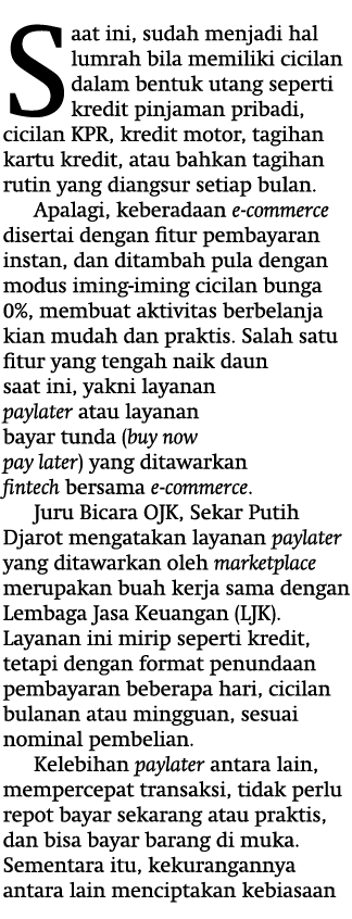 Saat ini, sudah menjadi hal lumrah bila memiliki cicilan dalam bentuk utang seperti kredit pinjaman pribadi, cicilan    