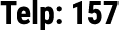 Telp: 157 